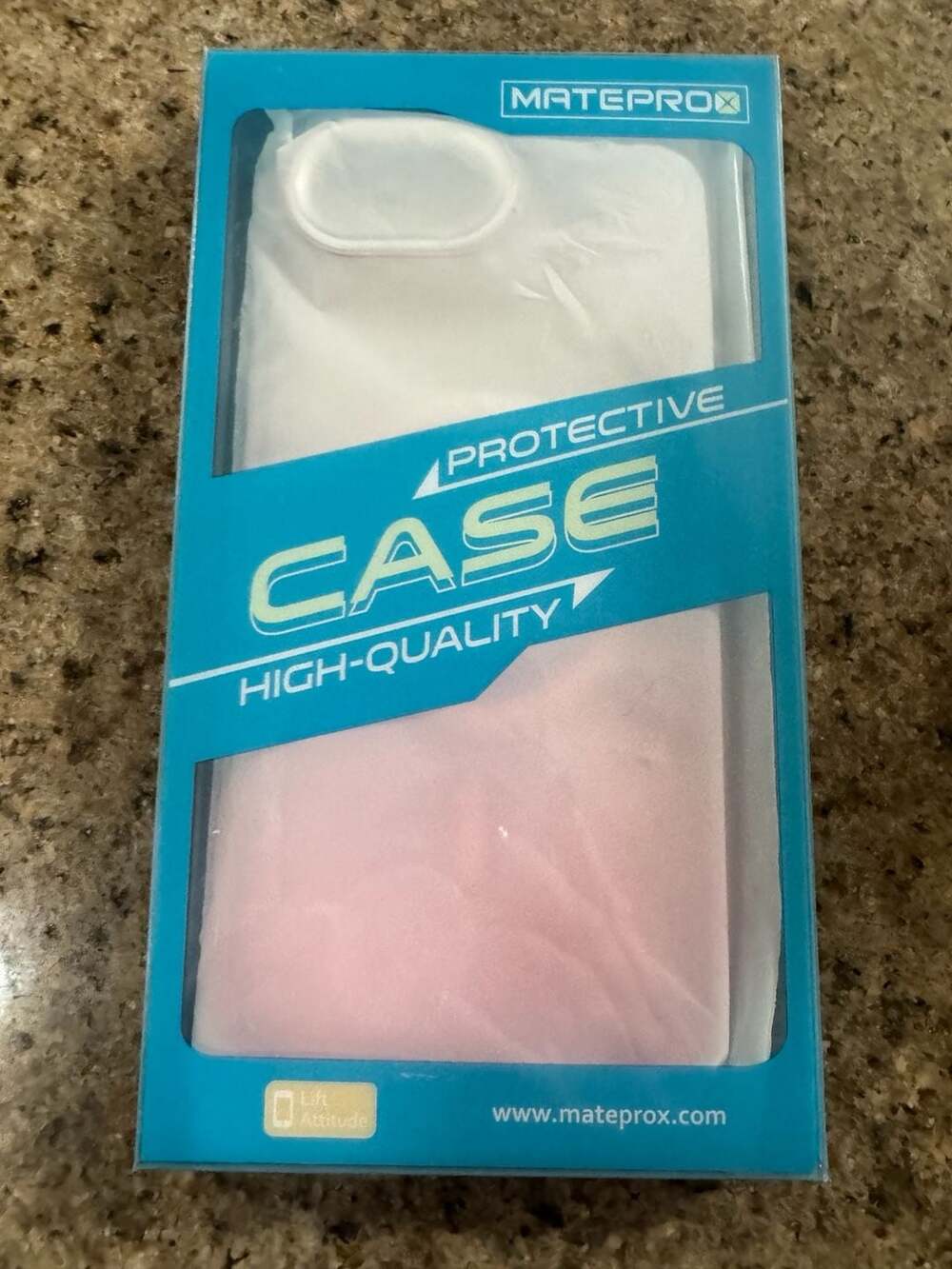 Mateprox Gradient Pink Clear Case for iPhone 17 Air